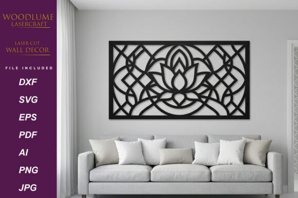 Create Beautiful Wall Decor with Precision Laser Cut SVGs