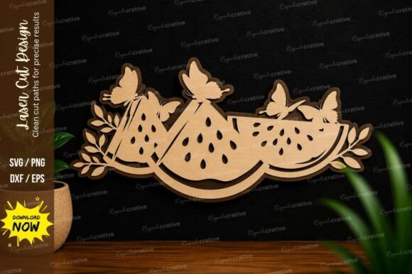 Freshen Up Your Crafts with a Watermelon Slice SVG